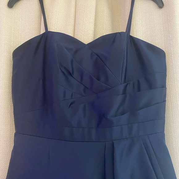 Strapless Betsy Adam, Navy Gown, Size 6, Original price $330 US, Asking $149 - Picture 4 of 9